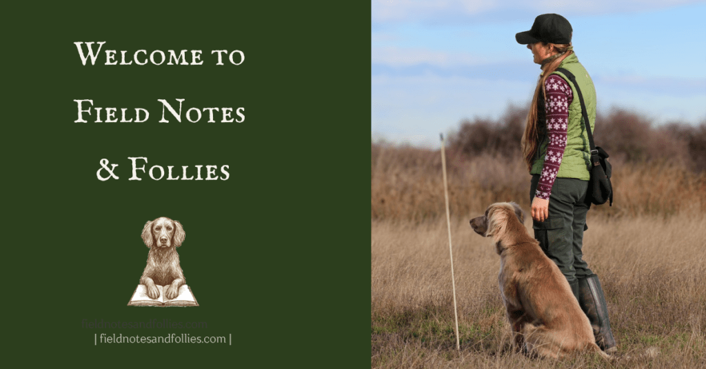 Dog and handler sitting at the peg