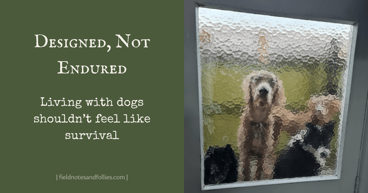 Designed, Not Endured.