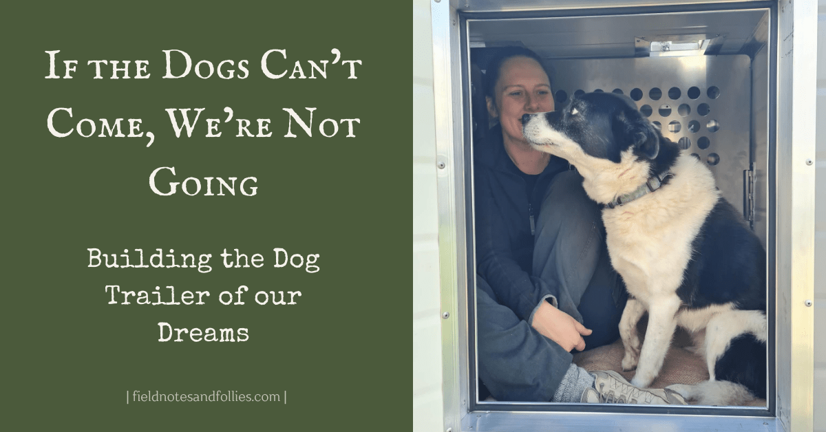 If the Dogs Can’t Come, We’re Not&nbsp;Going